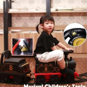 Treno elettrico per bambini che cavalcano il giocattolo Ailway può trasportare il treno ferroviario per auto strascico cabina modello classico girello passeggino giocattoli regali per bambini