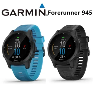 Garmin Forerunner 945 GPS per sport all'aria aperta, corsa/triathlon, disponibile in diverse lingue, Orologio cardiofrequenzimetro nuovo (95%)