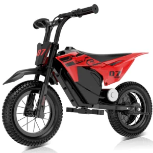 EVERCROSS TECH EV13M - Moto elettrica per bambini 150W - 2 velocità (8/16 km/h) - 12 km di autonomia - 12 "pneumatici fuoristrada